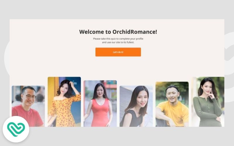 orchidromance welcome page