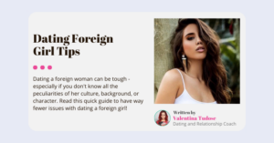 Dating Foreign Girl Tips