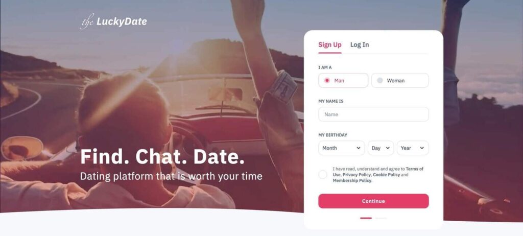 theluckydate site